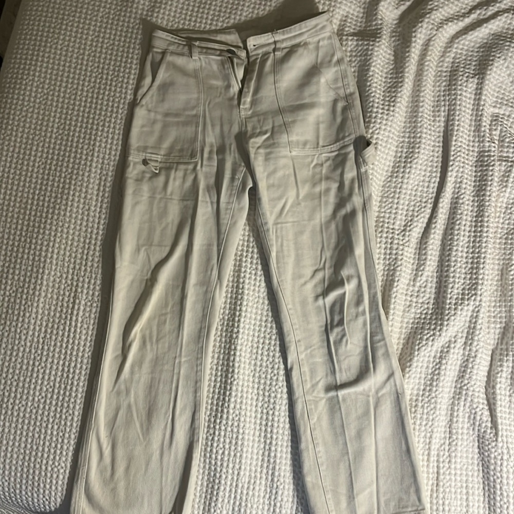 Off white cargo pants